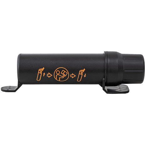 Load image into Gallery viewer, Black Poly Cylinder Document Holder 2 Inch Diameter
