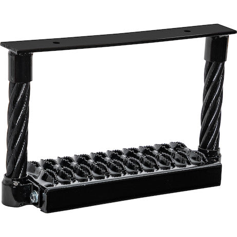 Load image into Gallery viewer, Black Powder Coated Cable Type Truck Step - 9 x 15 x 4.75 Inch Deep
