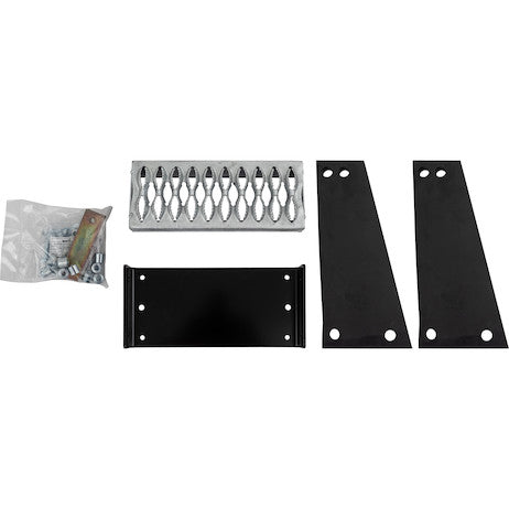 Load image into Gallery viewer, Flexible Rubber Step with Galvanized Steel Diamond Deck-Span Tread - 12x13 Inch
