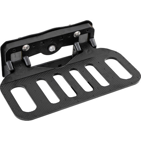 Bolt-On Aluminum Black Powder-Coated Folding Step