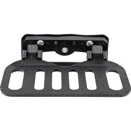 Load image into Gallery viewer, Bolt-On Aluminum Black Powder-Coated Folding Step
