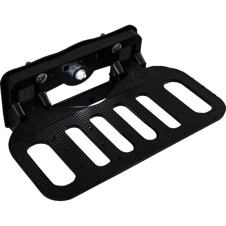 Bolt-On Aluminum Black Powder-Coated Folding Step