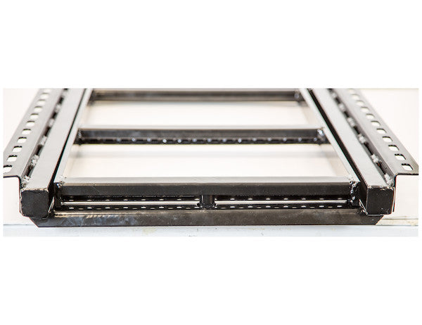 Load image into Gallery viewer, 2-Rung Black Black Powder-Coated Retractable Truck Step
