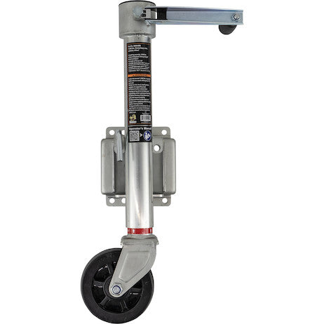 Drill-Powered Swing-Away Jack, Zinc Plated