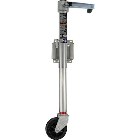 Drill-Powered Swing-Away Jack, Zinc Plated