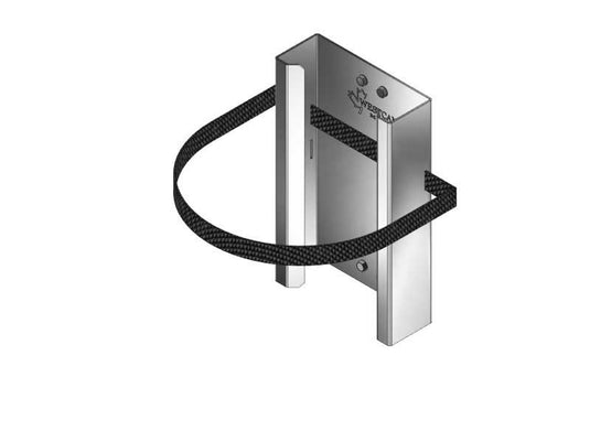 Cylinder Mount, 6"L x 2-1/2"D x 12"H, 5-10" Dia