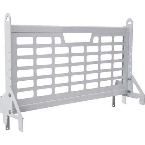 Load image into Gallery viewer, 49-Inch Gloss White Kabgard® with mounting kit for Single-Wheel Service Bodies
