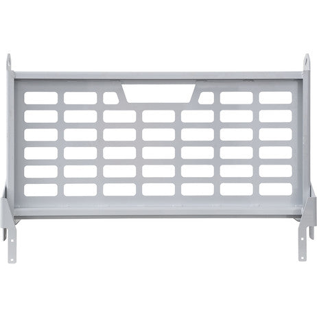 49-Inch Gloss White Kabgard® with mounting kit for Single-Wheel Service Bodies