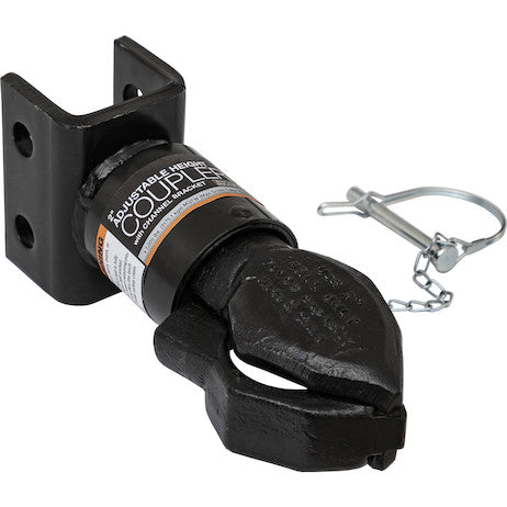 2in. Adjustable Channel Mount Cast Steel Coupler