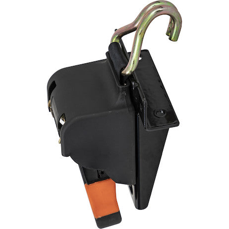 Load image into Gallery viewer, Spring Retracting Tie Downs for Square and Rectangular Tube Ladder Racks - Pair of 2 Mounts
