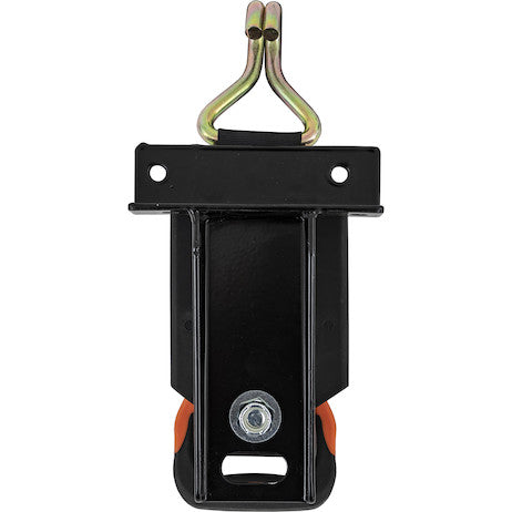 Spring Retracting Tie Downs for Square and Rectangular Tube Ladder Racks - Pair of 2 Mounts