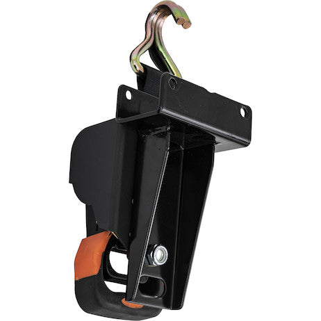 Load image into Gallery viewer, Spring Retracting Tie Downs for Round Tube Ladder Racks - Pair of 2 Mounts
