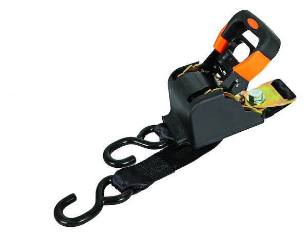 Load image into Gallery viewer, 10 Foot Heavy Duty Retractable Ratchet Tie Down - Full Cut Case (4 Pieces per Case)
