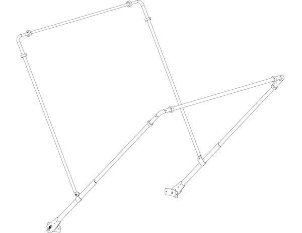 Load image into Gallery viewer, Aluminum Tarp Tension Bow
