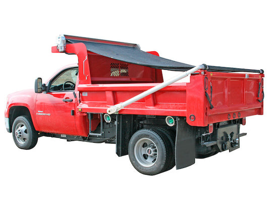 8-19 Foot Aluminum Tarp Kit 600W/90:1 Gear Motor - 4 Springs Without Wind Deflector (Tarp Sold Separately)
