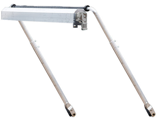 8-19 Foot Aluminum Tarp Kit 600W/90:1 Gear Motor - 4 Springs With Wind Deflector (Tarp Sold Separately)