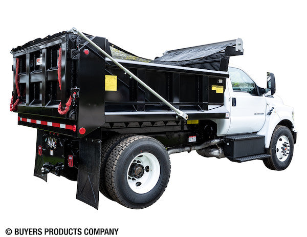 Load image into Gallery viewer, 8-19 Foot Steel Tarp Kit 600W/90:1 Gear Motor - 4 Springs Without Wind Deflector
