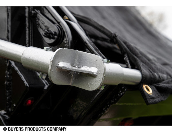 Load image into Gallery viewer, 8-19 Foot Steel Tarp Kit 600W/90:1 Gear Motor - 4 Springs Without Wind Deflector
