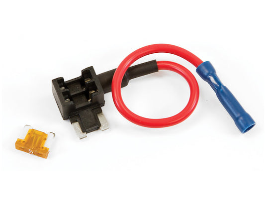 ATM Type Low Profile Dual Fuse Holder 10 Amp Main 5 Amp Added