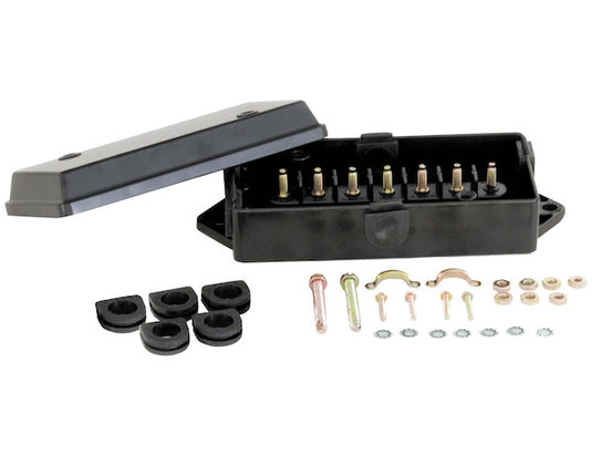 Polypropylene Electrical Junction Box With 7 Terminals