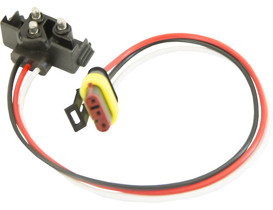 DOT Light Plug 3-Wire AMP-Style Plug With Stripped leads And