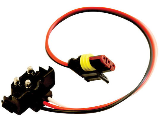DOT Light Plug 2-Pin PL-10 Male With Stripped Power And