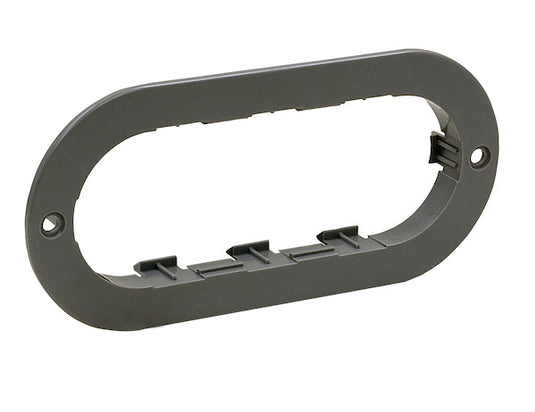 STBD FLANGE,SECURITY LT,REC,6.5in OVAL,