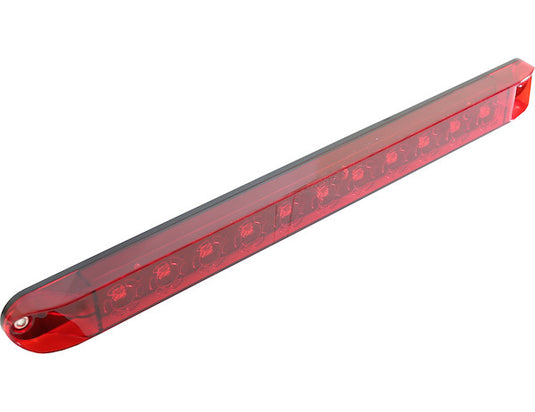 17 Inch Red Slimline Stop/Turn/Tail Light With 9 LED