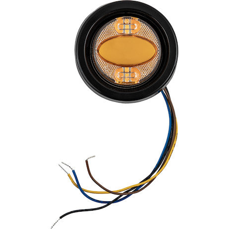 Load image into Gallery viewer, 2 Inch Marker Strobe Combo Light - Amber/Amber
