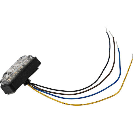 Load image into Gallery viewer, 2 Inch Rectangular Combination Marker-Strobe Light - Amber/Amber
