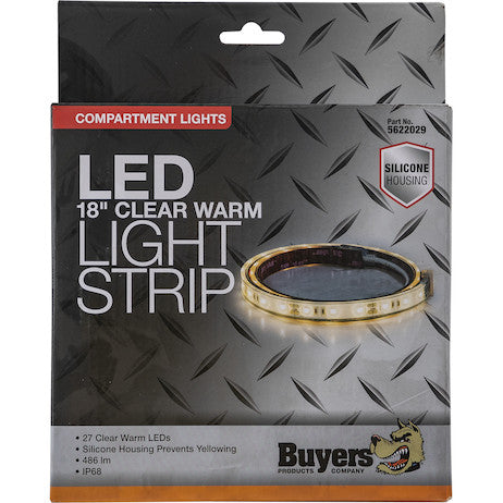 Load image into Gallery viewer, 18 Inch LED Silicone Strip Light - Clear and Warm
