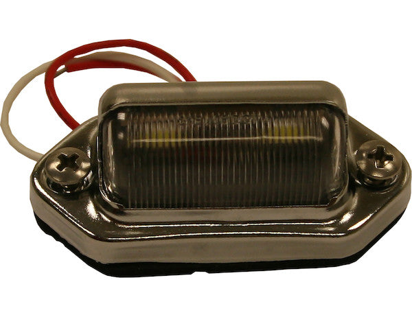 Load image into Gallery viewer, 2 Inch License/Utility Light with 2 LEDs and Stripped Leads
