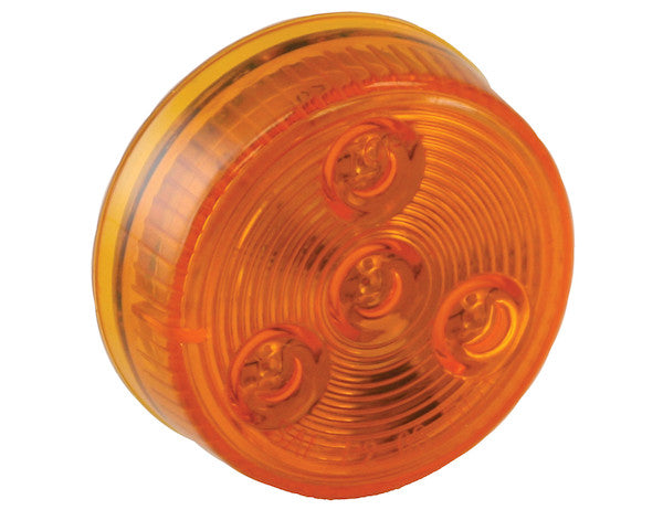 Load image into Gallery viewer, 2 Inch Red Round Marker/Clearance Light with 4 LEDs (Light Only)
