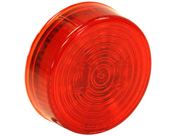 Load image into Gallery viewer, 2.5 Inch Amber Round Marker/Clearance Light With 2 LED
