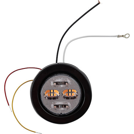 Load image into Gallery viewer, 2.5-Inch Class 1 Marker Strobe Combo Light - Red/Amber
