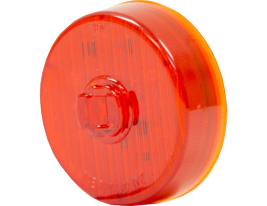 2.5 Inch Red Round Marker/Clearance Light With 7 LED