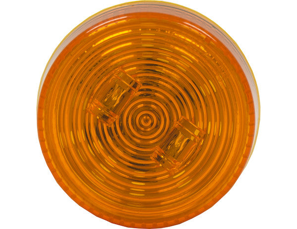 Load image into Gallery viewer, 2.5 Inch Amber Round Marker/Clearance Light With 2 LED
