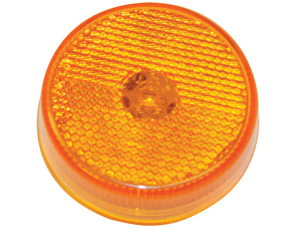 Load image into Gallery viewer, 2.5 Inch Amber Marker/Clearance Light with Reflex With 4 LED
