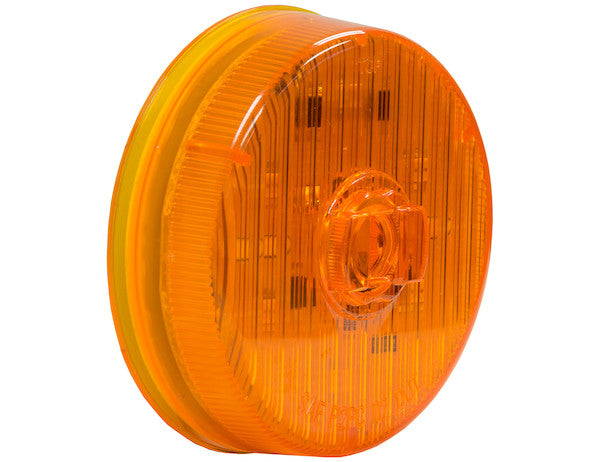 Load image into Gallery viewer, 2.5 Inch Amber Round Marker/Clearance Light With 7 LED
