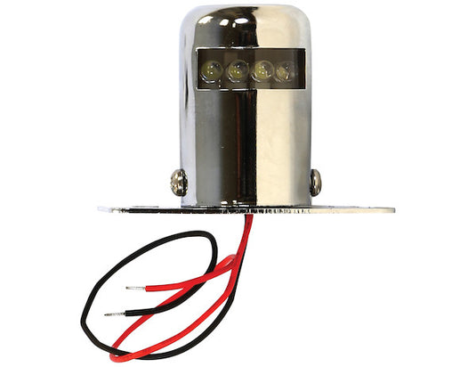 2.75 Inch License Plate Light With 2 LED
