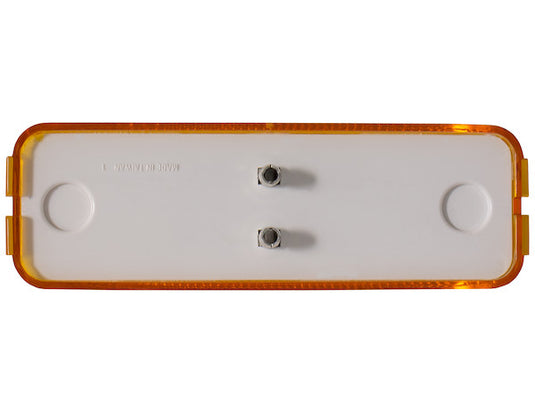 3.75 Inch Red Rectangular Marker/Clearance Light With 2 LED