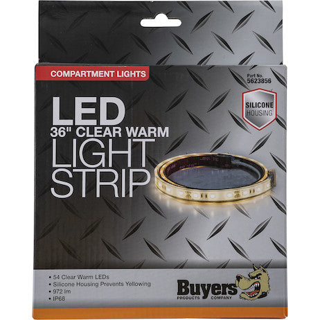 Load image into Gallery viewer, 36 Inch LED Silicone Strip Light - Clear and Warm
