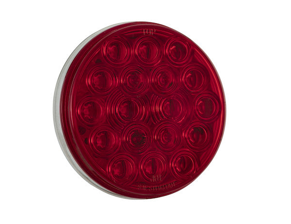 Load image into Gallery viewer, 4 Inch Red Round Stop/Turn/Tail Light With 18 LEDs (Sold in Multiples of 10)
