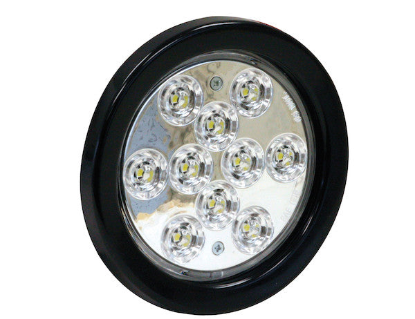 Load image into Gallery viewer, Bulk 4 Inch Clear Round Backup Light With 10 LEDs
