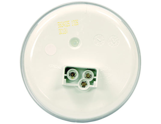 4 Inch Clear Round Backup Light Kit With 24 LEDs (PL-2 Connection, Includes Grommet and Plug)