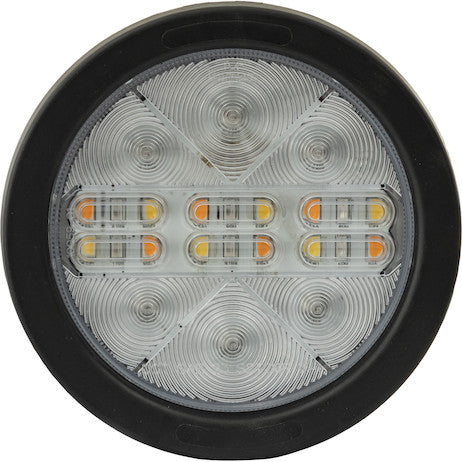 4 Inch Combination LED Stop/Turn/Tail, Backup, and Strobe Light with 24 LEDs