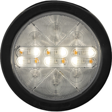 4 Inch Combination LED Stop/Turn/Tail, Backup, and Strobe Light with 24 LEDs