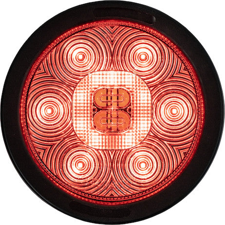 Load image into Gallery viewer, 4 Inch Combination LED Stop/Turn/Tail, Backup, and Amber/Clear Strobe Light with 23 LEDs
