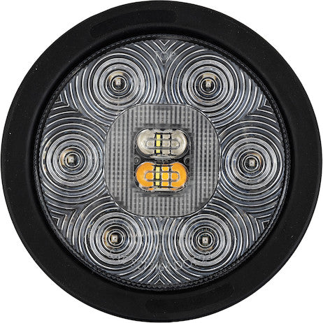 Load image into Gallery viewer, 4 Inch Combination LED Stop/Turn/Tail, Backup, and Amber/Green Strobe Light with 23 LEDs
