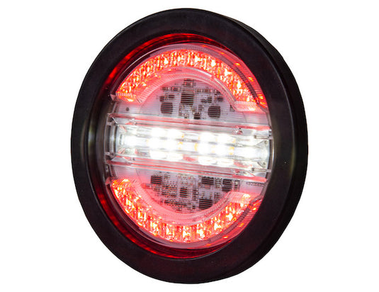 4 Inch Combination LED Stop/Turn/Tail, Backup, and Strobe Light